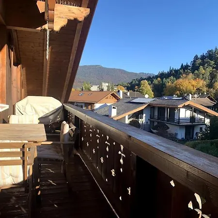 Garmisch Lux Apartment Mit Sauna Zewnętrze zdjęcie